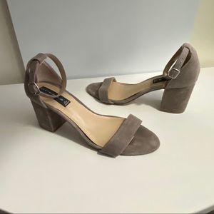 STEVE MADDEN Irenee Two-Piece Block-Heel Sandals